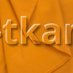 Бязь г/к - Куркума (цвет насыщенная тертая куркума, жёлто-оранжевый, 100% хлопок,ширина 150 см)